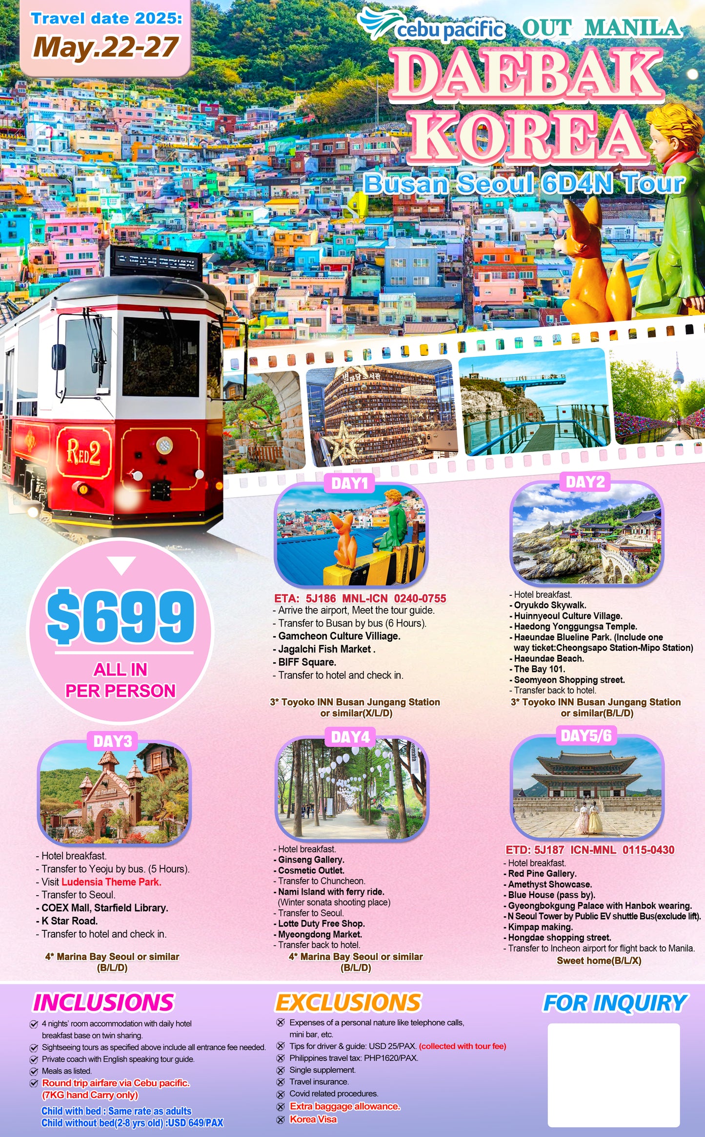 Daebak Korea P29,888