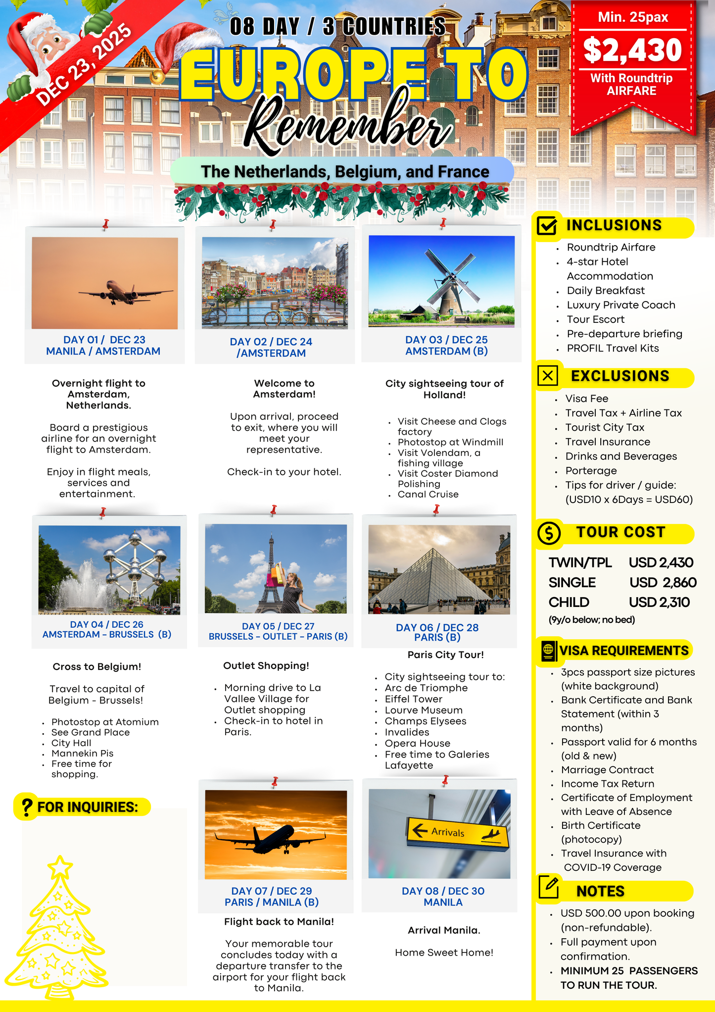Europe to Remember $2430