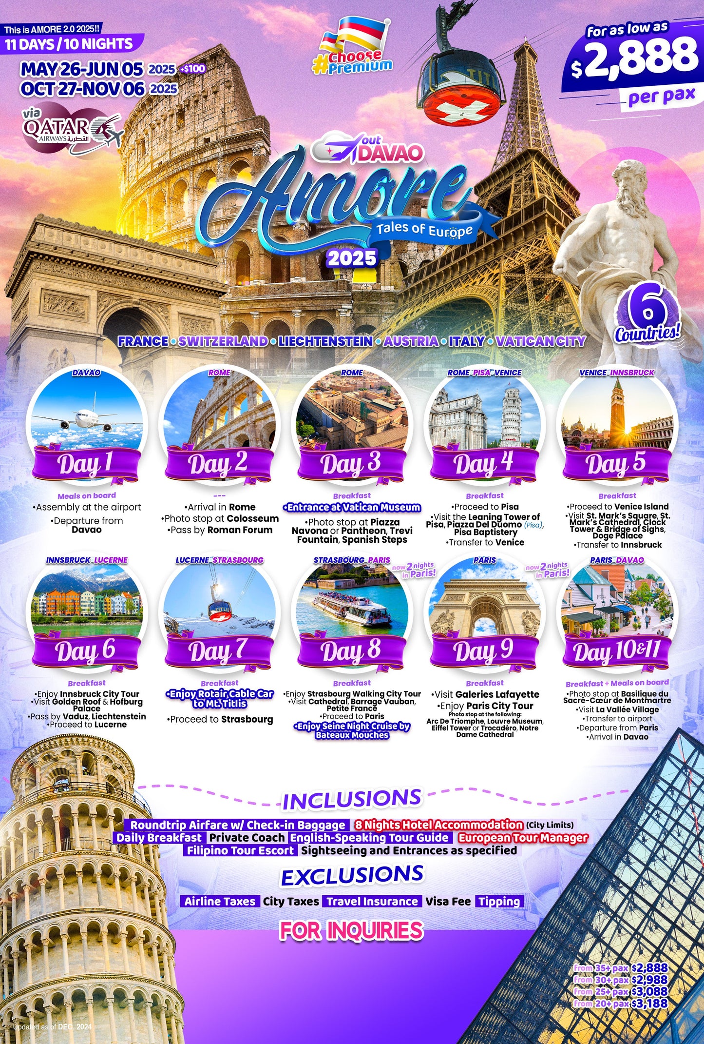 Amore Tales of Europe $2888
