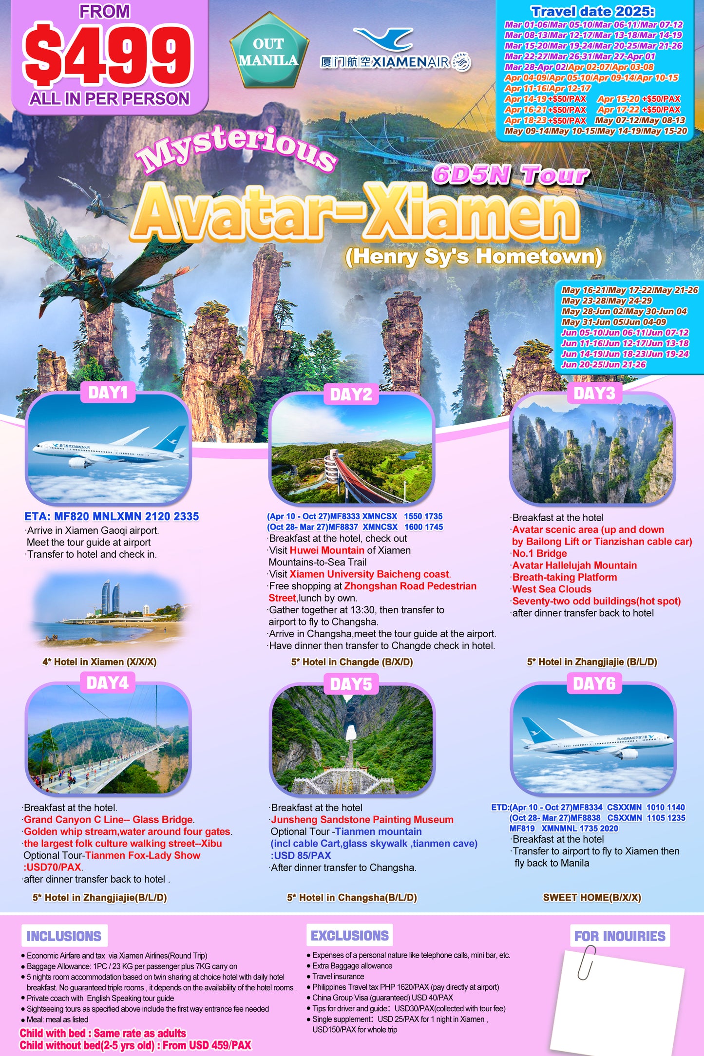 Avatar $399