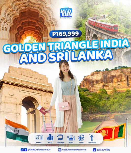 8D7N Golden Triangle with Kashmir India P129,999