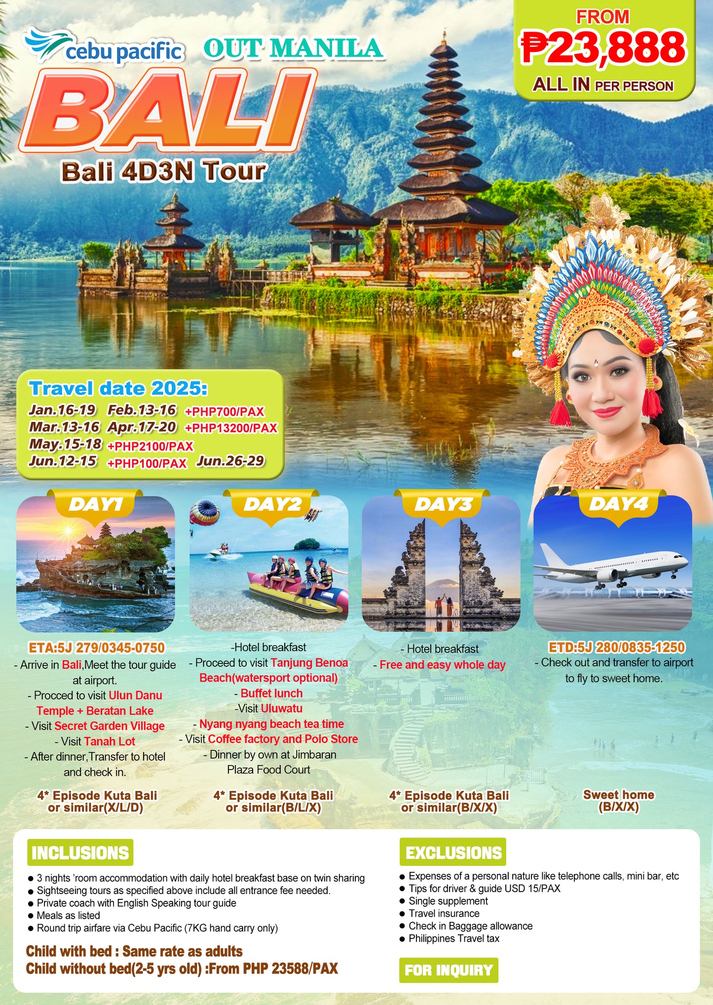 Bali P23,888