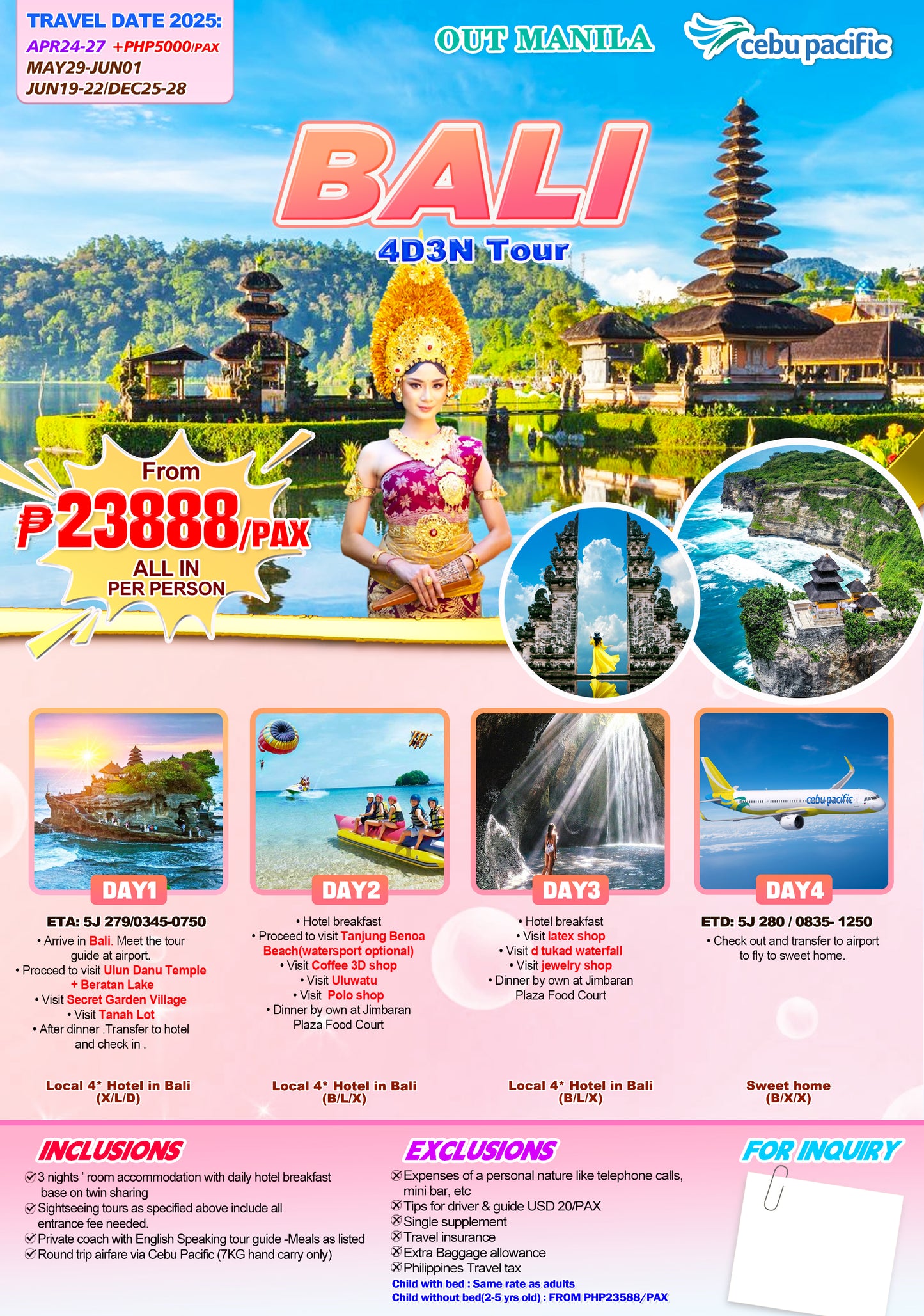 Bali P23,888