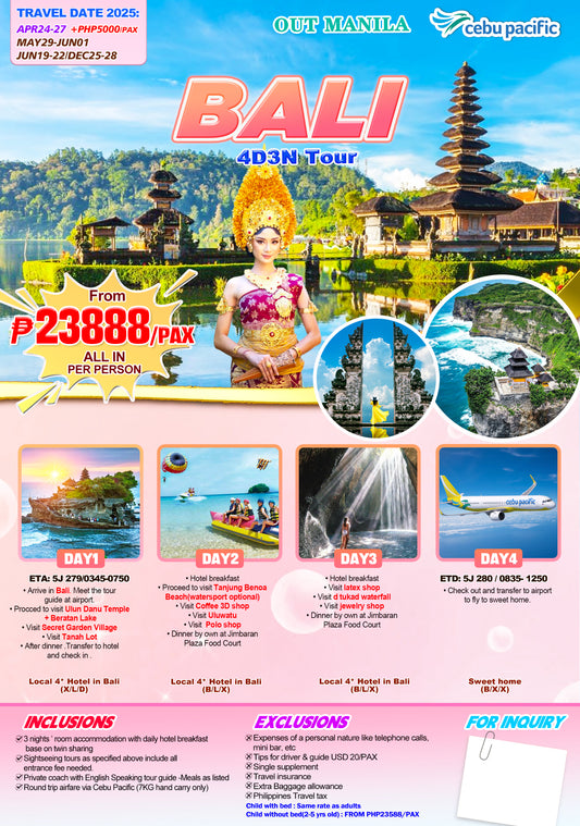 Bali P23,888