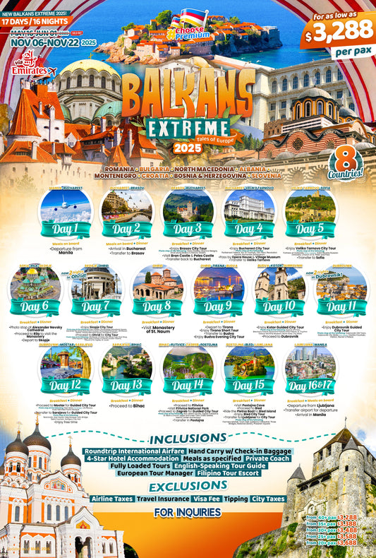 Balkans Extreme $3288
