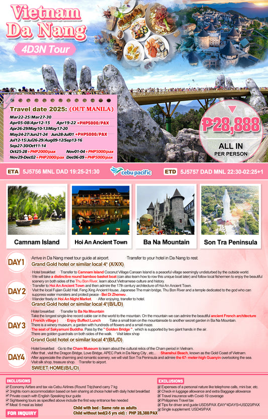 Danang P28,888