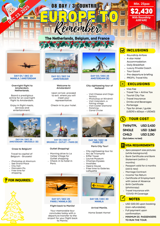 Europe to Remember $2430