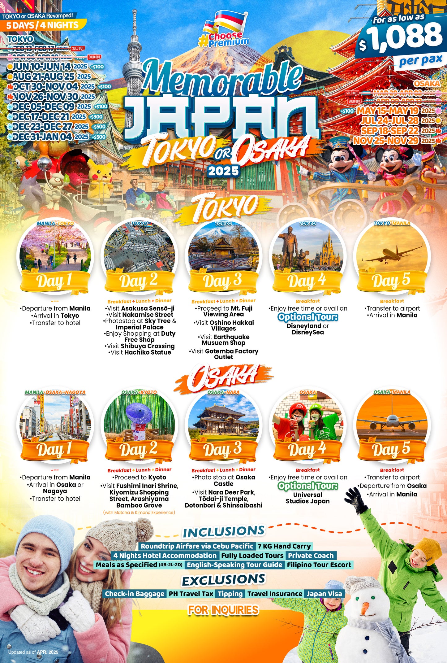 Memorable Japan $1088