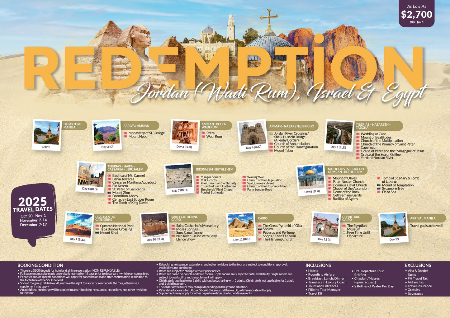 Redemption $2700