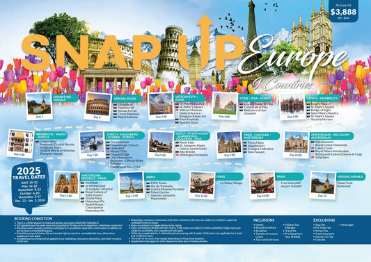 Snap Up Europe $3888